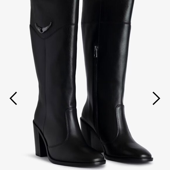 Zadig & Voltaire Shoes - Zadig&Voltaire black leather tall boots